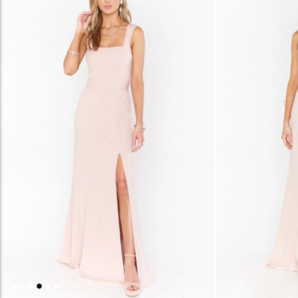 Show me your mumu Paris gown in blush! $178 retail